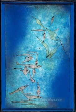 Fish Image Abstract Expressionism Decor Art